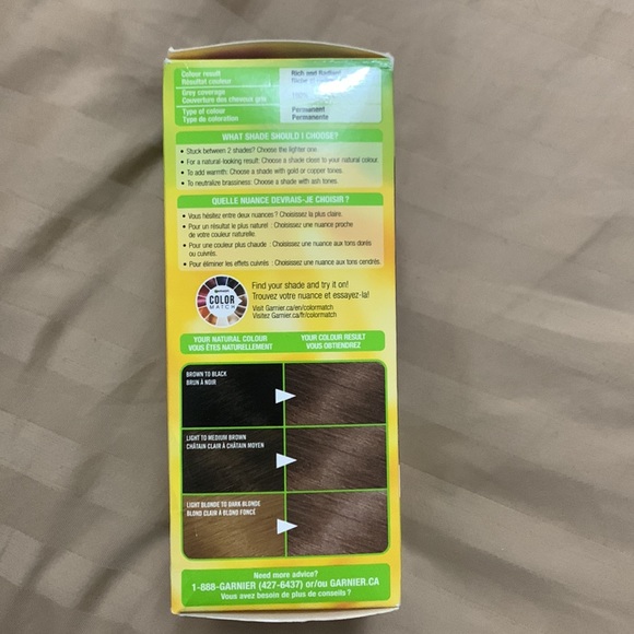 Garnier Nutrisse Cream, Hair Colour, Light Natural Brown, Crème colorante - Picture 3 of 5